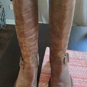 Aquatalia leather knee-high boots